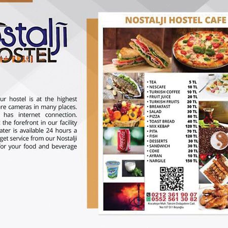 Nostalji Hostel Istanbul Exterior photo