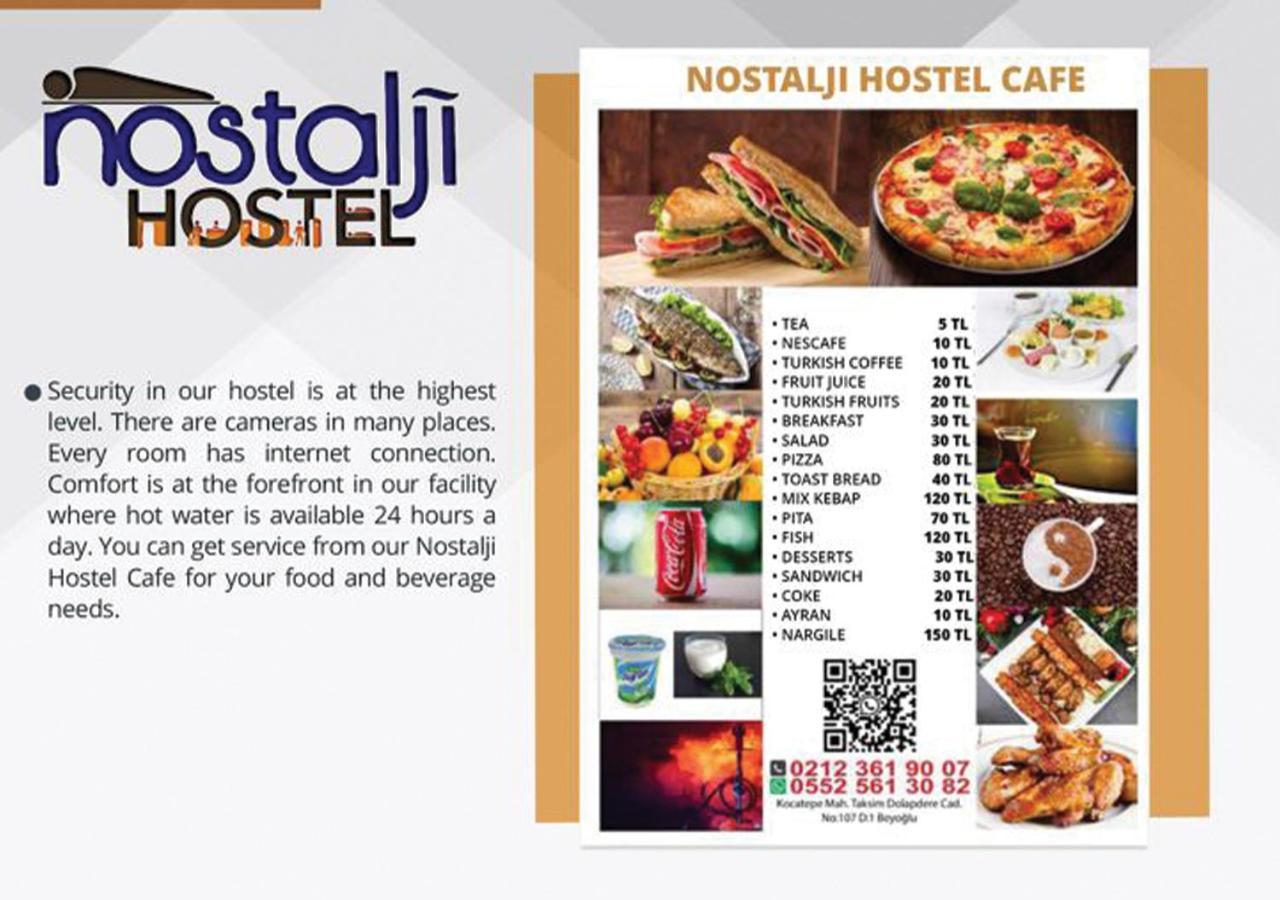 Nostalji Hostel Istanbul Exterior photo